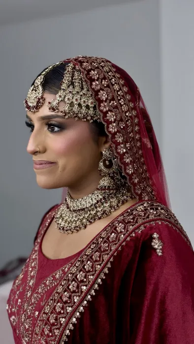 Bridal look by Samia Imran