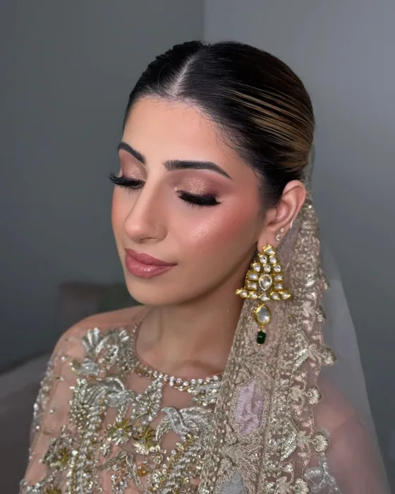 Bridal look by Samia Imran