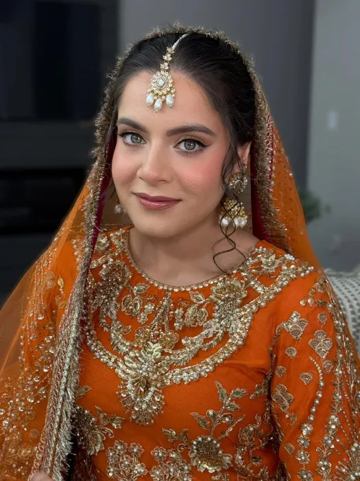 Bridal look by Samia Imran