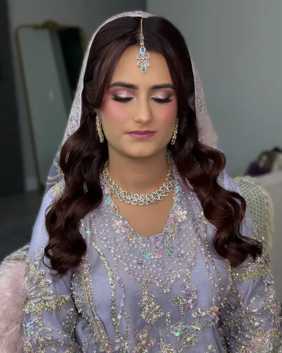 Bridal look by Samia Imran