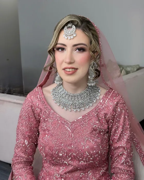 Bridal look by Samia Imran